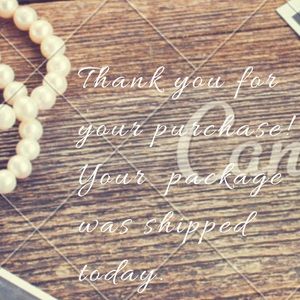 Thank you for shopping in my closet!👗👖👠👞🧣👔👛
